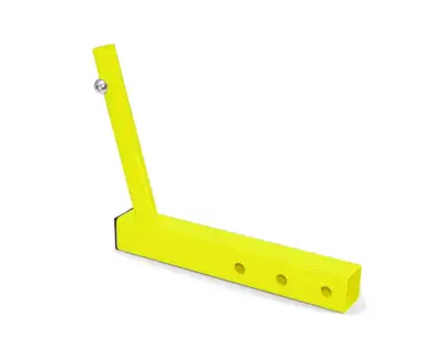 Steinjager Exterior Accessories 1997-2006 Hitch Mount Flag Holder Holds 1 Flag Neon Yellow