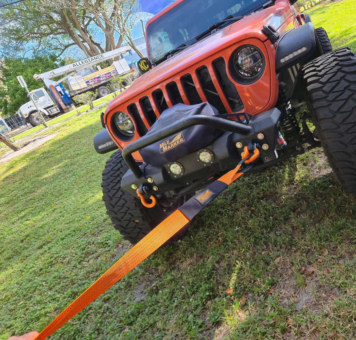 Mile Marker 19233TOX 2IN x 33ft Orange Extension Strap product image