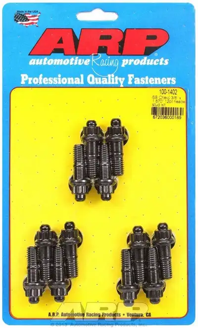 ARP Auto Racing Small Block Chevy 3/8 x 1.670in 12pt Bolt Head Exhaust Header Stud Kit