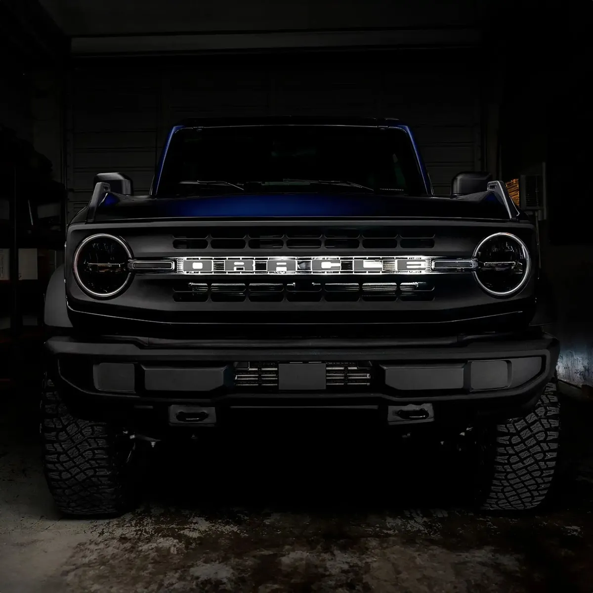 ORACLE Lighting Universal Illuminated LED Letter Badges - Matte White Surface Finish - A product image