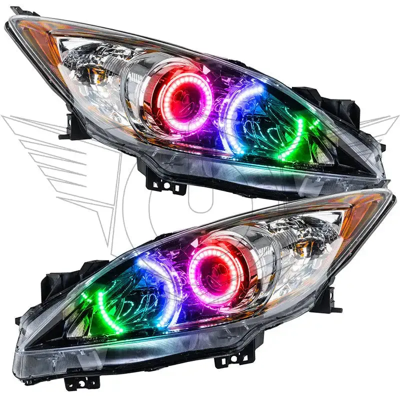 ORACLE Lighting 2010-2013 Mazda 3 Pre-Assembled LED Halo Headlights - Non-HID product image