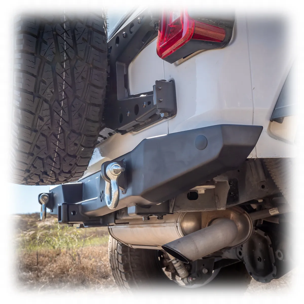Jeep JL Rear Bumper with Hitch Receiver | 2018–2025 product image