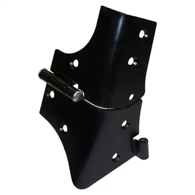 Crown Automotive Jeep Replacement Crown Automotive Jeep Replacement 55075703AH Black Left Windshield Hinge for 1997-2006 Jeep TJ Wrangler