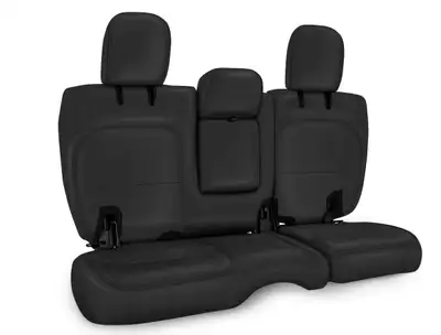 PRP Rear Bench Cover for Jeep Wrangler JLU 4 door with Armrest All Black PRP Seats
