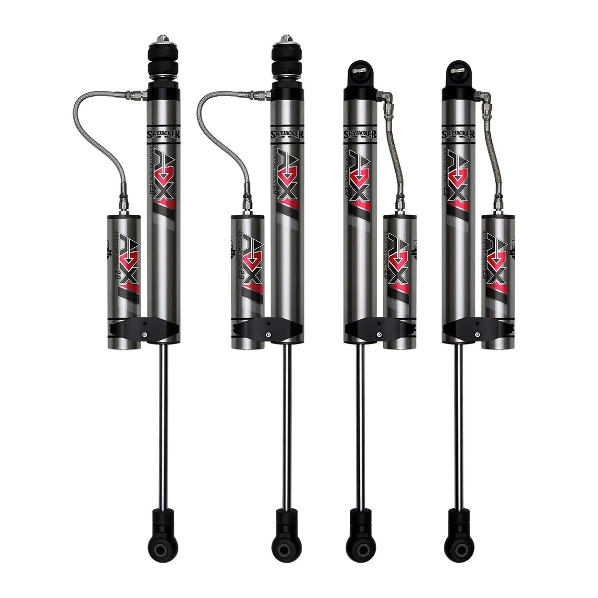 4 Inch Suspension Lift System With ADX 2.0 Remote Reservoir Shocks with Lower Links 97-02 Jeep Wrangler TJ Skyjacker product image