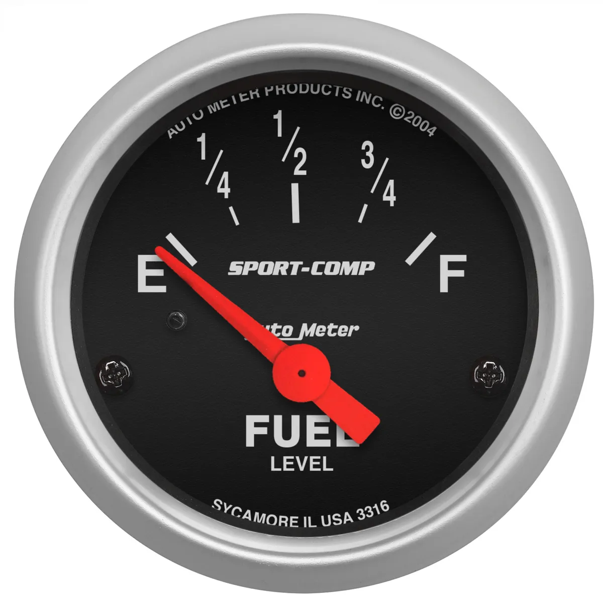 Gauge, Fuel Level, 2 1/16", 240OE to 33OF, Elec, Sport-Comp product image