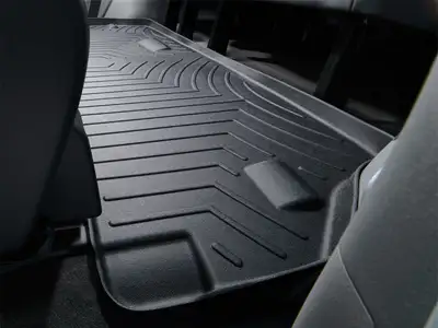 Weathertech 2011 + Toyota Sienna Black Rear FloorLiner Fits 8 passenger models