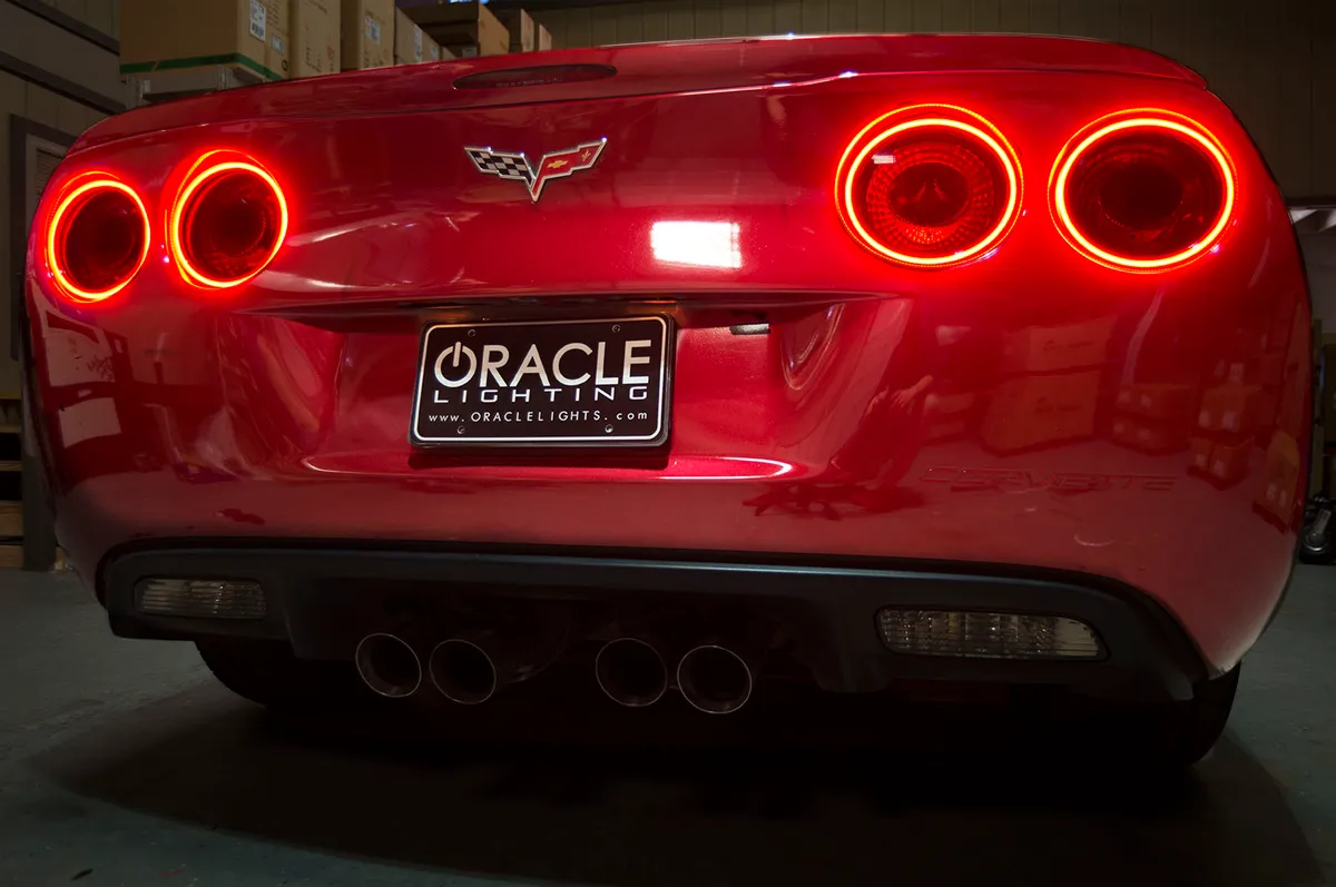 2542-003 - Chevrolet Corvette C6 2005-2013 ORACLE LED Tail Light Halo Kit product image