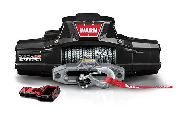 Warn Zeon 12-S 12000lb Winch with Synthetic Rope - Platinum Series product image
