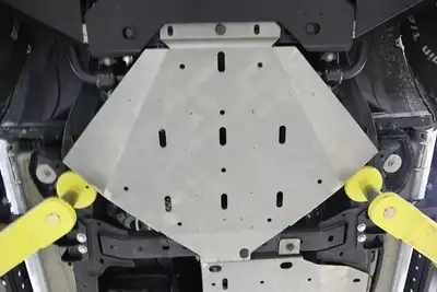 LoD Offroad 2021+ Bronco Black Ops Transmission Skid Plate (Black Powder Coated)