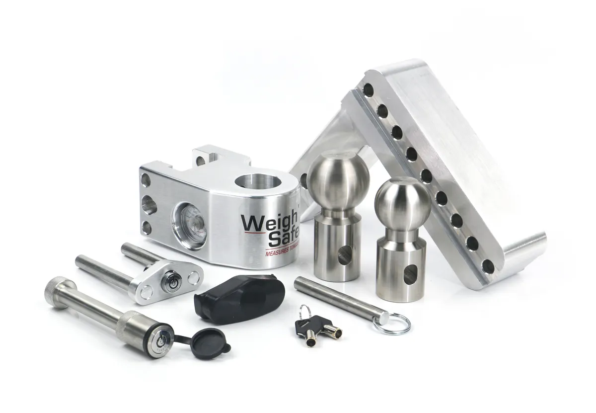 6in Drop Hitch With 2in Shank (10k/12.5k Gross Tongue Weight Rating) With Ws05 Keyed Alike product image