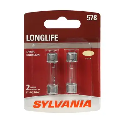 Sylvania Sylvania Long Life Miniture Bulb #578 Pair