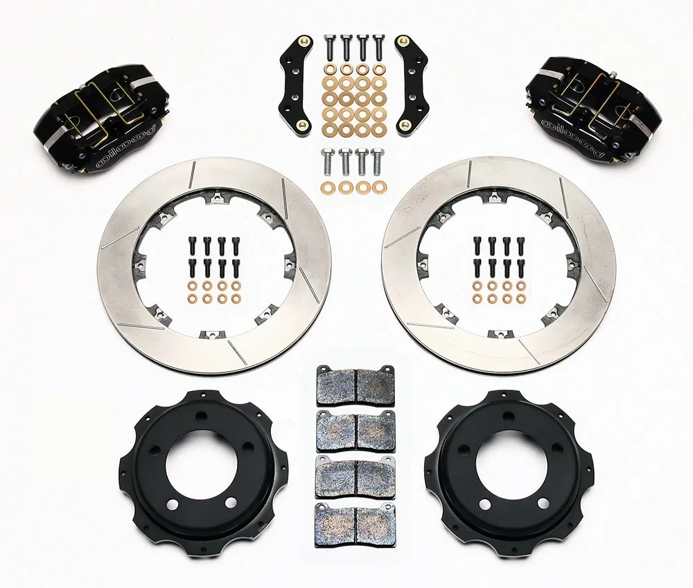 Wilwood Brakes Wilwood DP Rear Kit 12.19in Red Backdraft Cobra BMW E36 Based