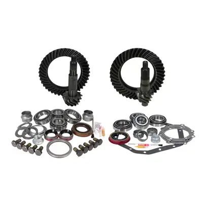 Yukon Gear And Axle USA Standard Gear & Install Kit package for Standard Rotation D60 & ?88 & down GM 14T, 5.38 ratio
