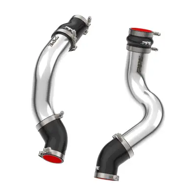 Pacific Performance Engineering 19-25 RAM 6.7L Cummins Hot and Cold Side Intercooler Charge Pipe Kit Polished Pacific Performance Engineering