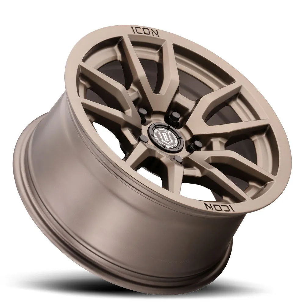 Icon Vehicle Dynamics Vector 5 Matte Bronze Wheel 17x8.5 5x5 - JT/JL/JK product image