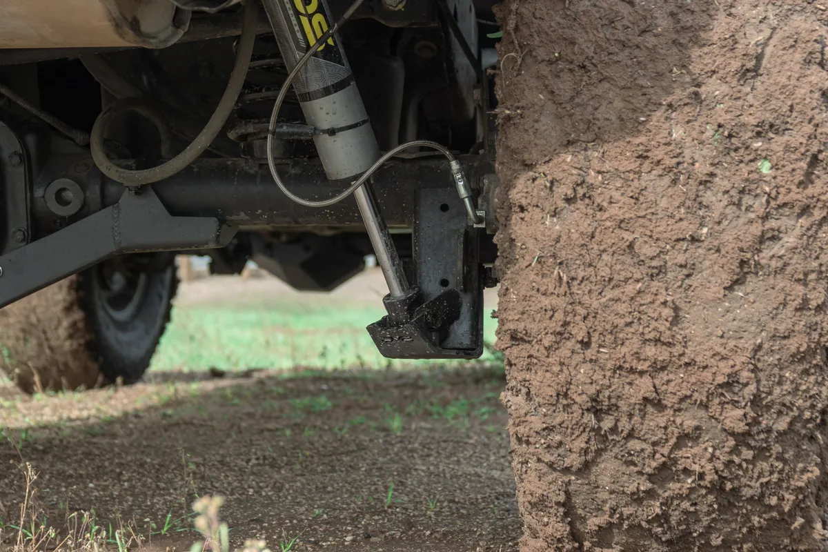 DV8 2007-2018 Jeep Wrangler JK Rear Shock Link Skid Plates SPJK-04 product image