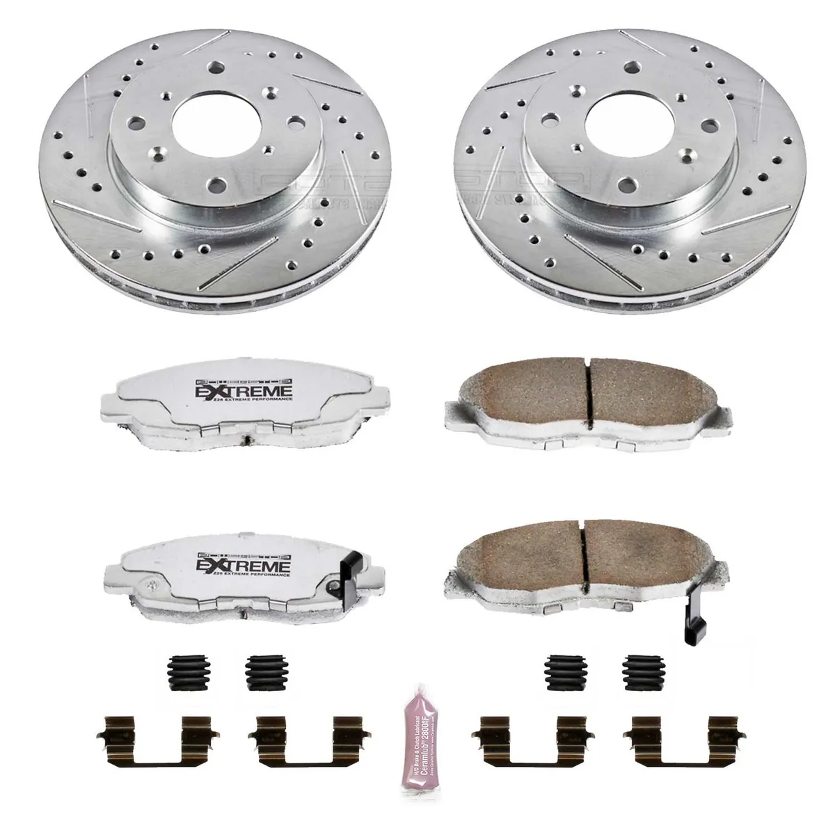 Z26 Street Brake Kit Front 1998-1999 Acura cl 1998-2002 Honda Accord Coupe 1998-2002 Honda Accord product image
