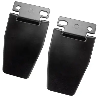 Rugged Ridge Liftgate Hinge Kit Blac k; 97-06 Jeep Wrangler T