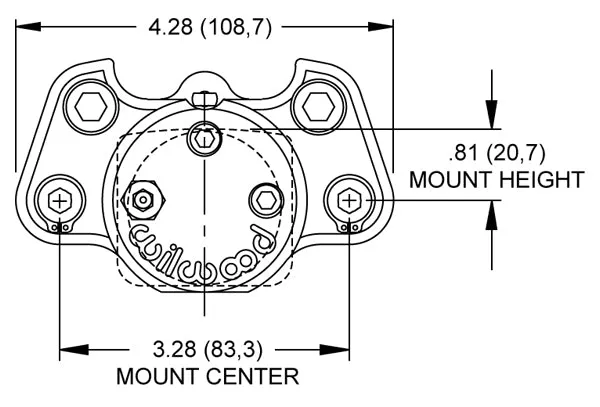 Wilwood Caliperdls Floater1.75.250 Rotorano product image