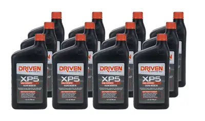 Driven Racing Oil XP5 20w50 Semi-Synthetic Case 12 x 1 Quart