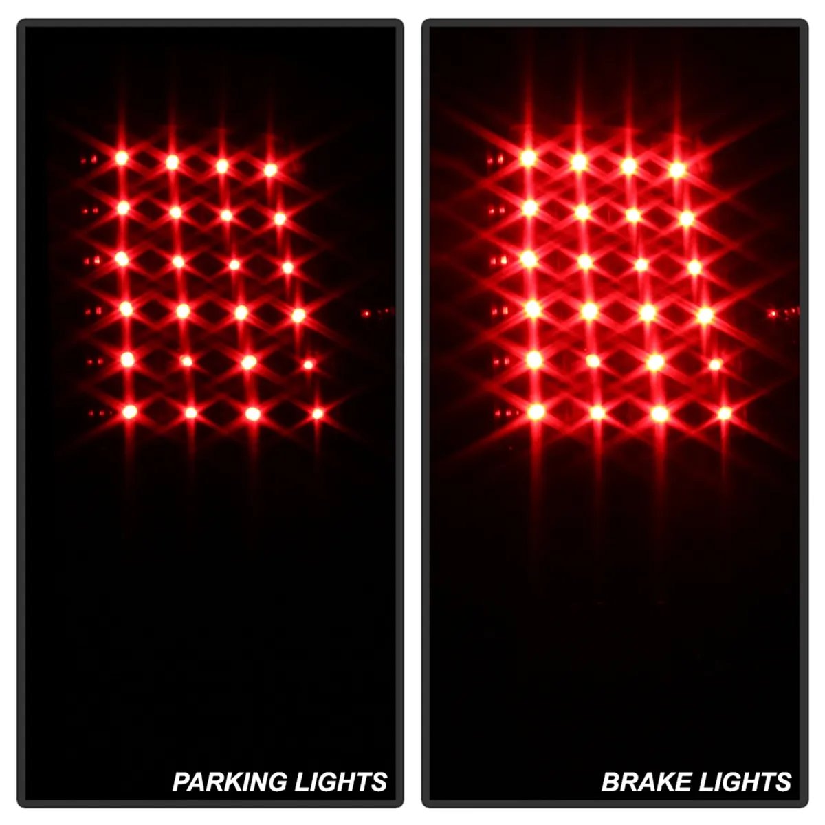 0713 Tundra LED Tail Lightsblack product image