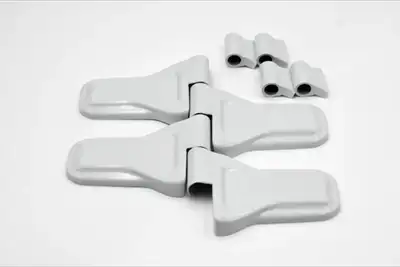 Distinction Applied Distinction Applied 2018 - 2025 Jeep Wrangler Gladiator Jeep Wrangler JL/ Gladiator door hinge covers - Bright White DA_HNGCVR_PW7