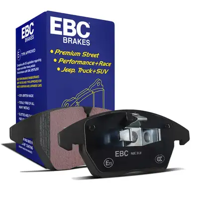 EBC Brakes S20 Kits Ultimax and Plain Rotors; RP1 Rear Pad;