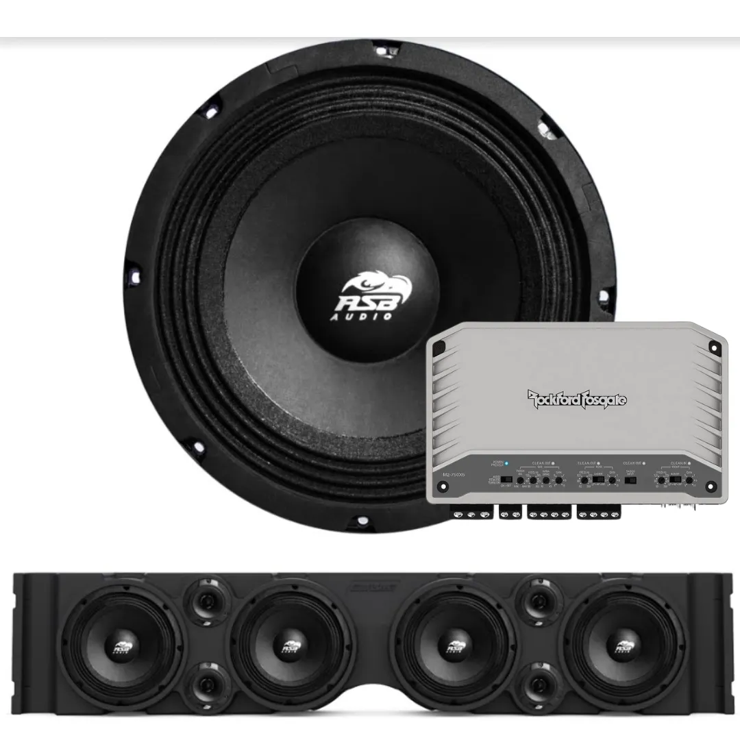 TJ/YJ American SoundBar Package (Red) product image