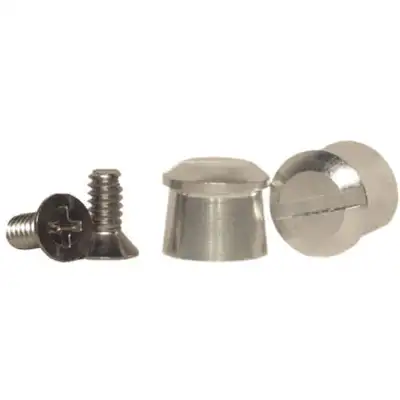 Pulse Racing Innovations Tear Off Posts Aluminum Silver