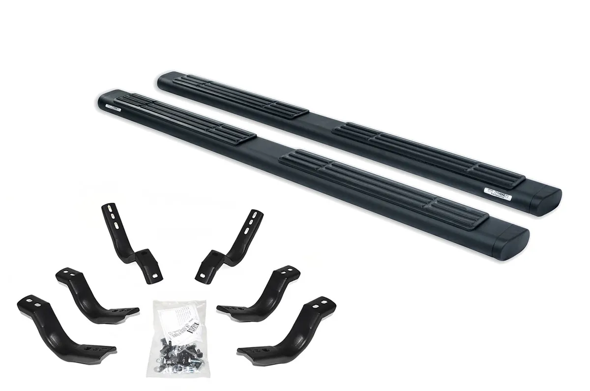 Go Rhino 686435180T - 6 OE Xtreme SideSteps With Mounting Bracket Kit - Textured Black product image