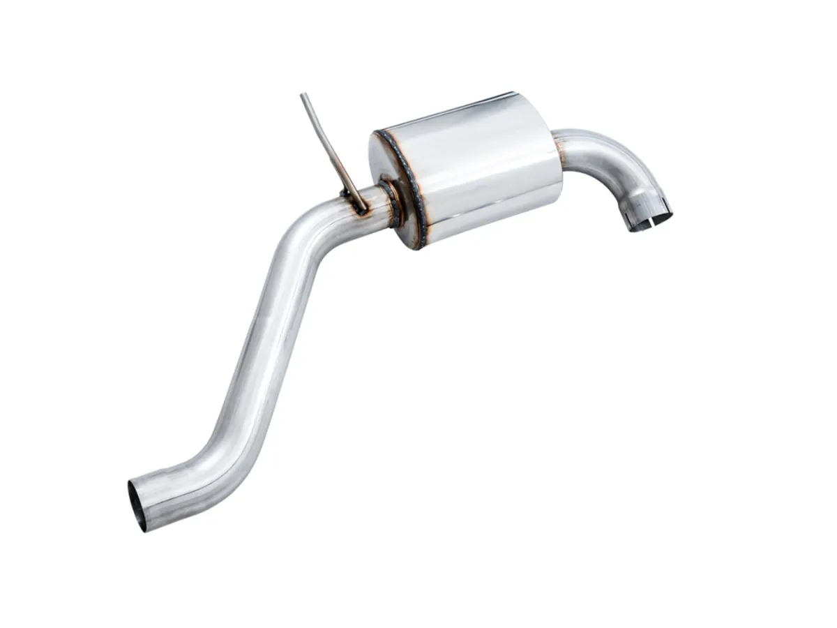 AWE Track Edition Exhaust - Non-Resonated - for MK7 Jetta GLI w/ Stock Downpipe - Chrome Silver Tips product image