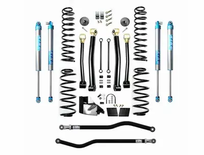EVO Manufacturing EVO Manufacturing 2.5 Diesel Enforcer Lift Stage 3 Plus With EVO Spec King 2.0 Shocks - JL Diesel