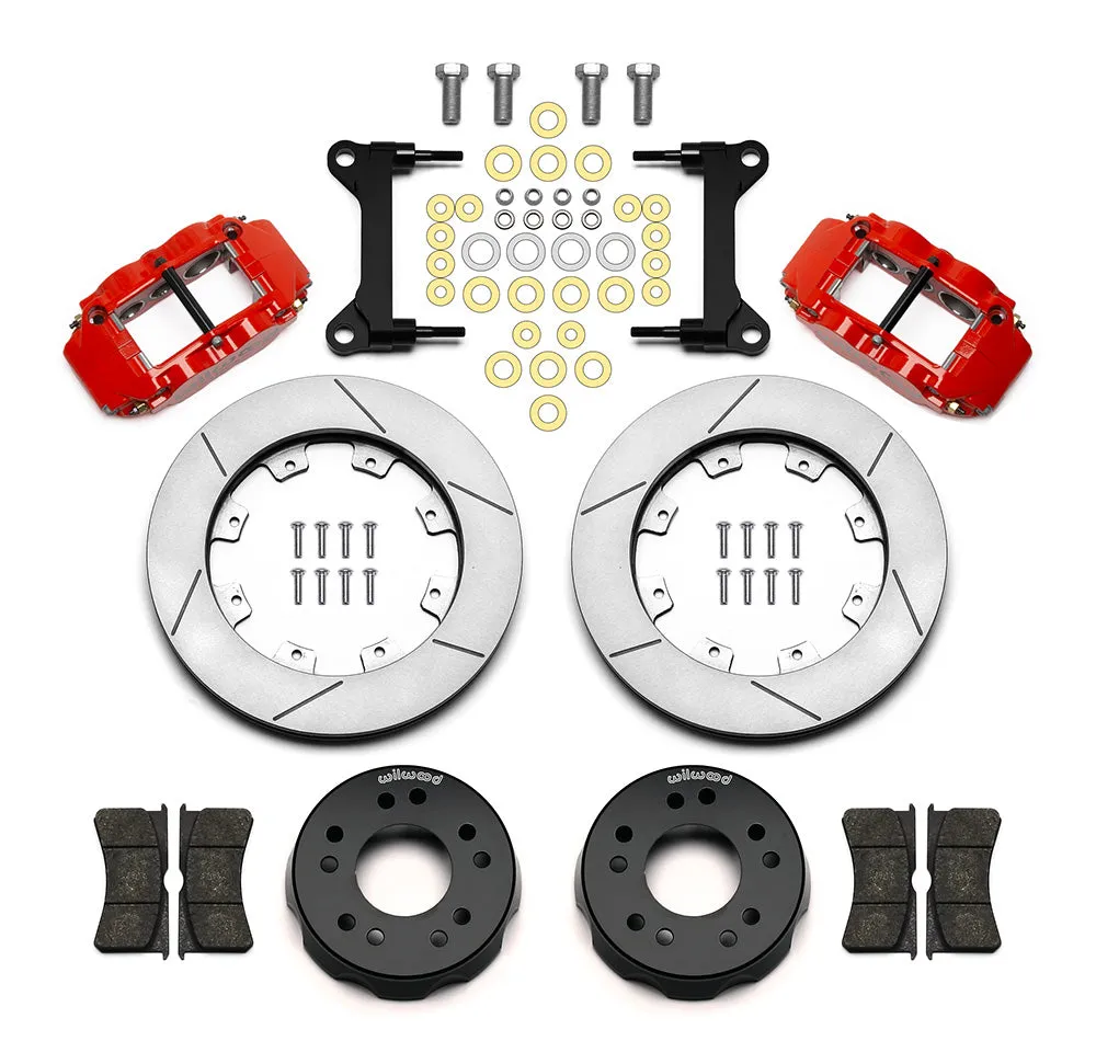 1963 - 1987 Chevrolet, GMC Forged Narrow Superlite 6R Big Brake Front Brake Kit (Hat) - 140-15302 product image