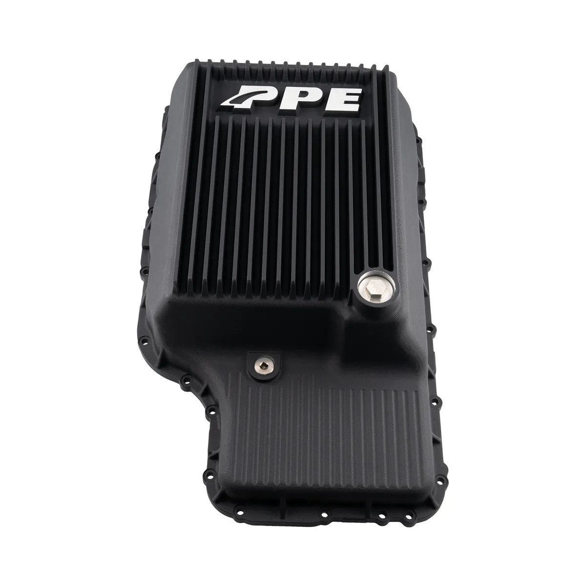PPE 10R140 Deep Transmission Pan - Ford F-250/350/450/550/600 Gas 2020-2025 - Step Bottom - Black - 328053420 product image