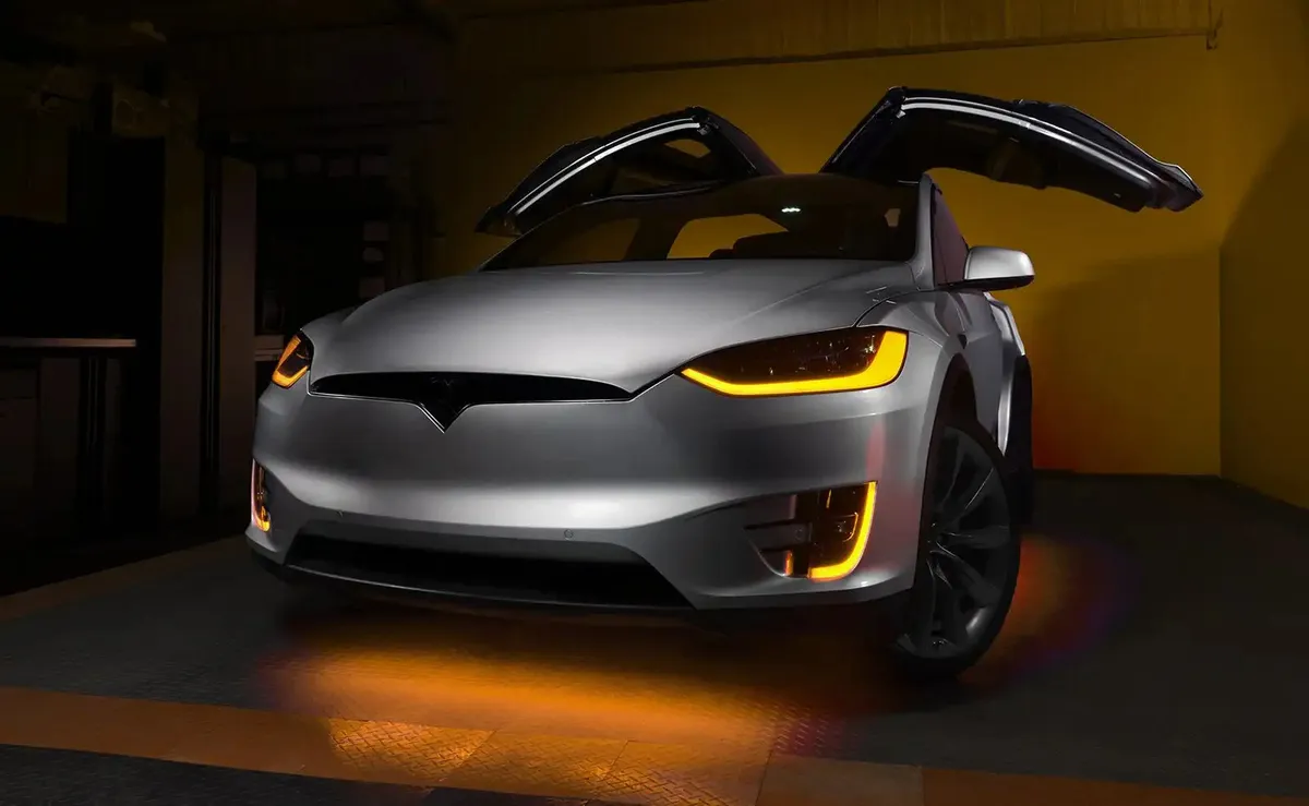 Oracle Lighting 2016-2024 Tesla Model x Dynamic Colorshift Headlight & Fog Light DRL Upgrade Kit - Combo product image