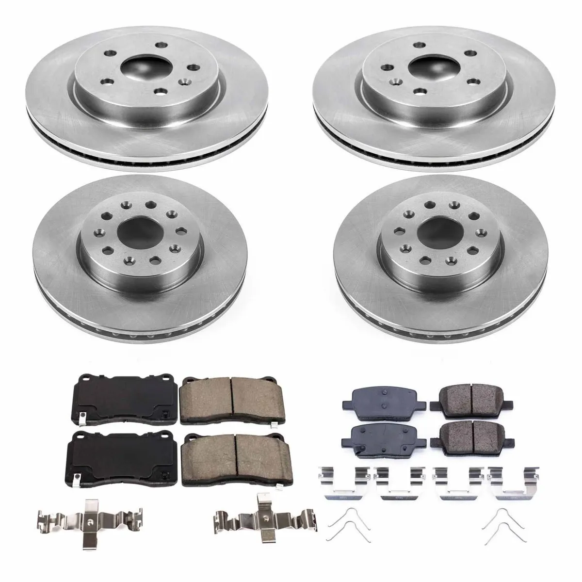 Z17 Direct Replacement Kit: Rotors; Ceramic Pads W/Hardware product image