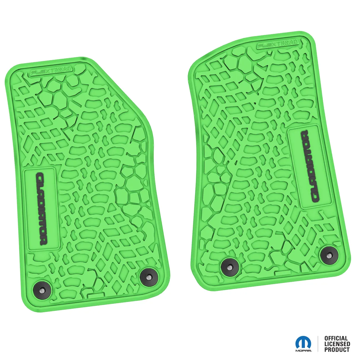 18-24 Jeep JL 2 Dr/Gladiator Front -Tire Tread/Scorched Earth Scene w/ Gladiator Insert - Black w/ Dark Blue Insert product image