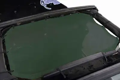 Steinjager Tops and Covers 2010-2018 Fabric Teddy 2 or 4 Door, Front Seat Only Dark Green