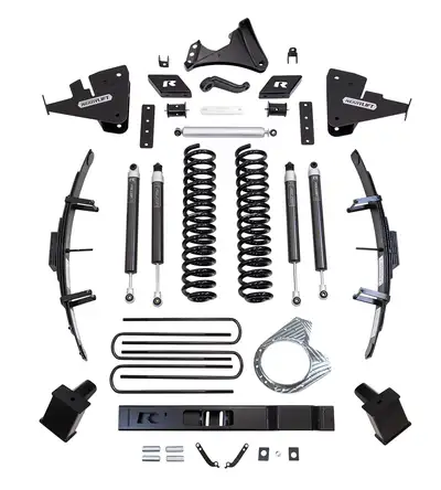 ReadyLift 17c Ford F250/F350 Diesel 4WD 8.5in Lift Kit With Falcon Shocks W/6.7l Power Stroke