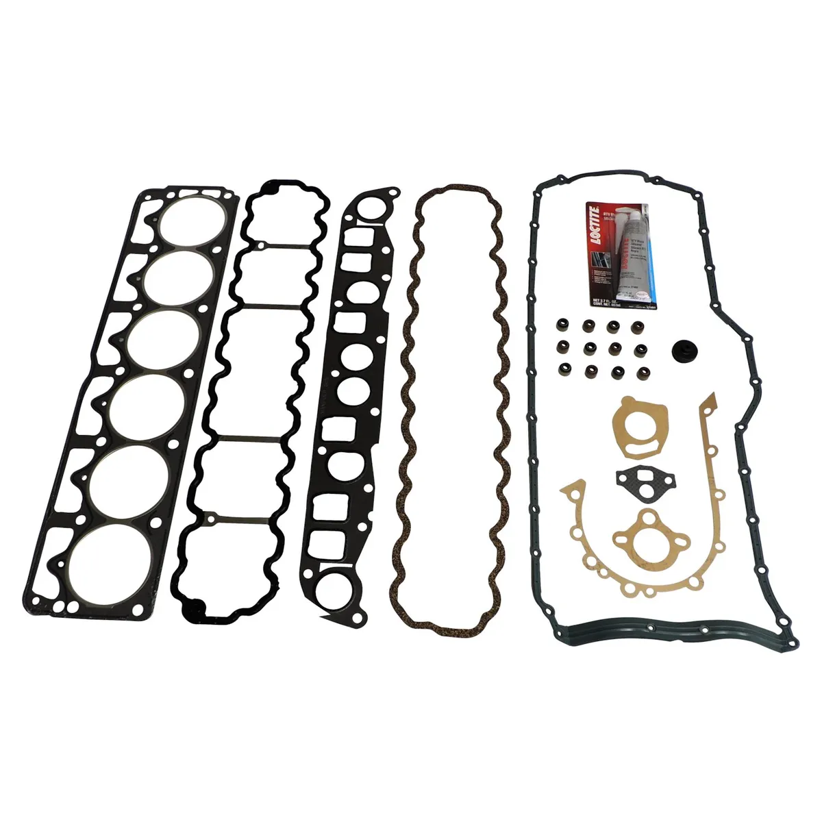 Crown Automotive Jeep Replacement Crown Automotive Jeep Replacement 4636982MK Master Engine Upper Gasket Set for 1991-1999 Jeep TJ, YJ, XJ, MJ, ZJ, ZG w/ 4.0L