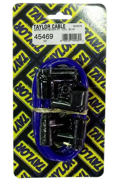 Taylor Cable Taylor Cable 8mm Spiro-Pro Repair Kit Coil Blue
