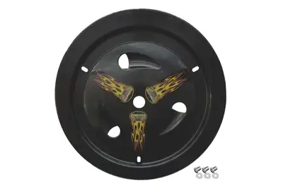 Dominator Race Body Wheel Cover Bolt-On Black