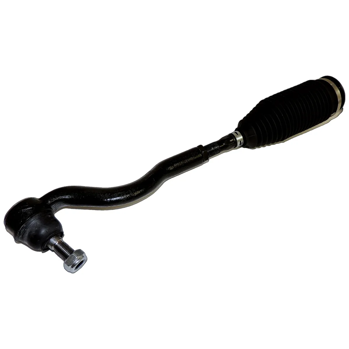 Black Tie Rod End Kit Right Tie Rod End Kit;includes 1 Inner And 1 Outer Tie Rod End, Jam Nut, Bellows Boot, Clamps, And Tie Rod End Nut product image