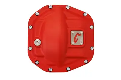 Currie Currie Enterprises D44/M220 Rear Diff Cover - Red - JL/JT