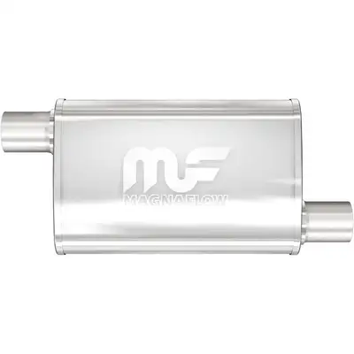 MagnaFlow Exhaust Products MagnaFlow 4 X 9in. Oval Straight-Through Performance Exhaust Muffler 11236