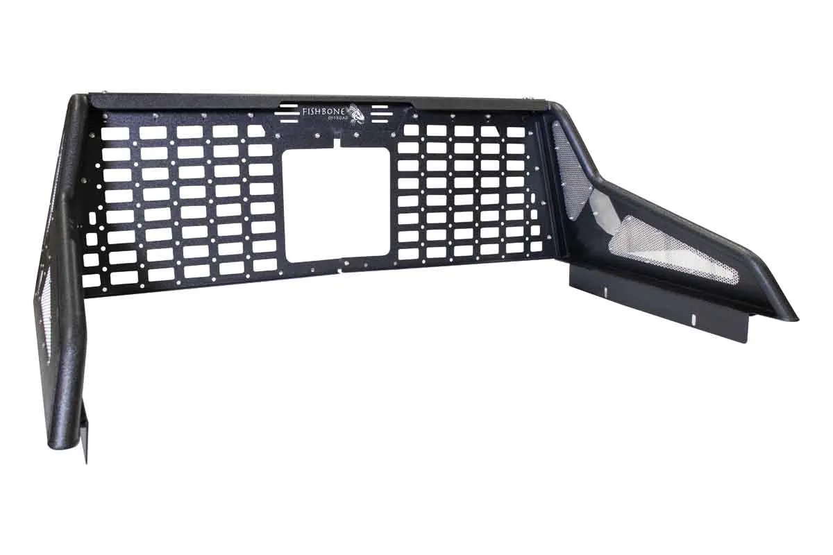 Fishbone Offroad Chase Rack & Molle Window Panel for 2020 & Up Jeep Gladiator FB21246 product image