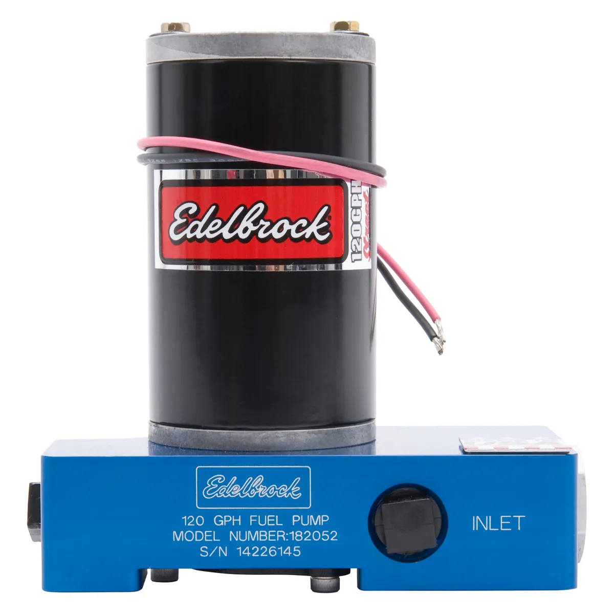 Fuel Pump, Electric, Quiet-Flo, Carbureted, 120gph, 3/8" In, 3/8" Out, 120 Gph, Blue product image