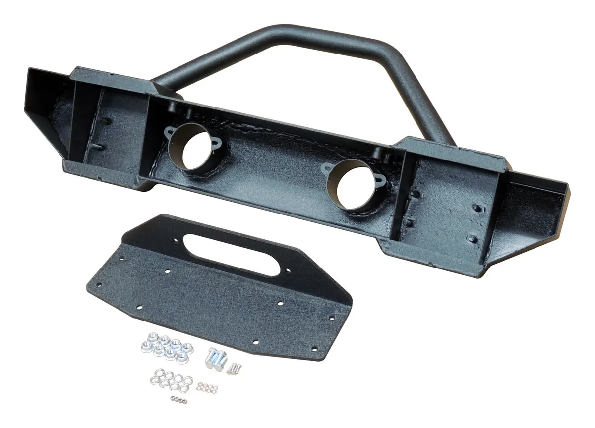Heavy Duty Stubby Front Bumper For 20072018 Jeep JK Wrangler product image