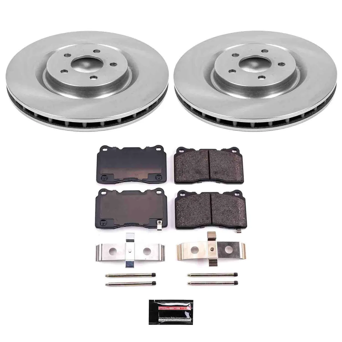 Z17 Direct Replacement Kit: Rotors; Ceramic Pads W/Hardware product image